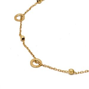 18-karat Yellow Gold Ball & Rings "Sunny: Bracelet